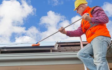 Newcott soft wash roof cleaning